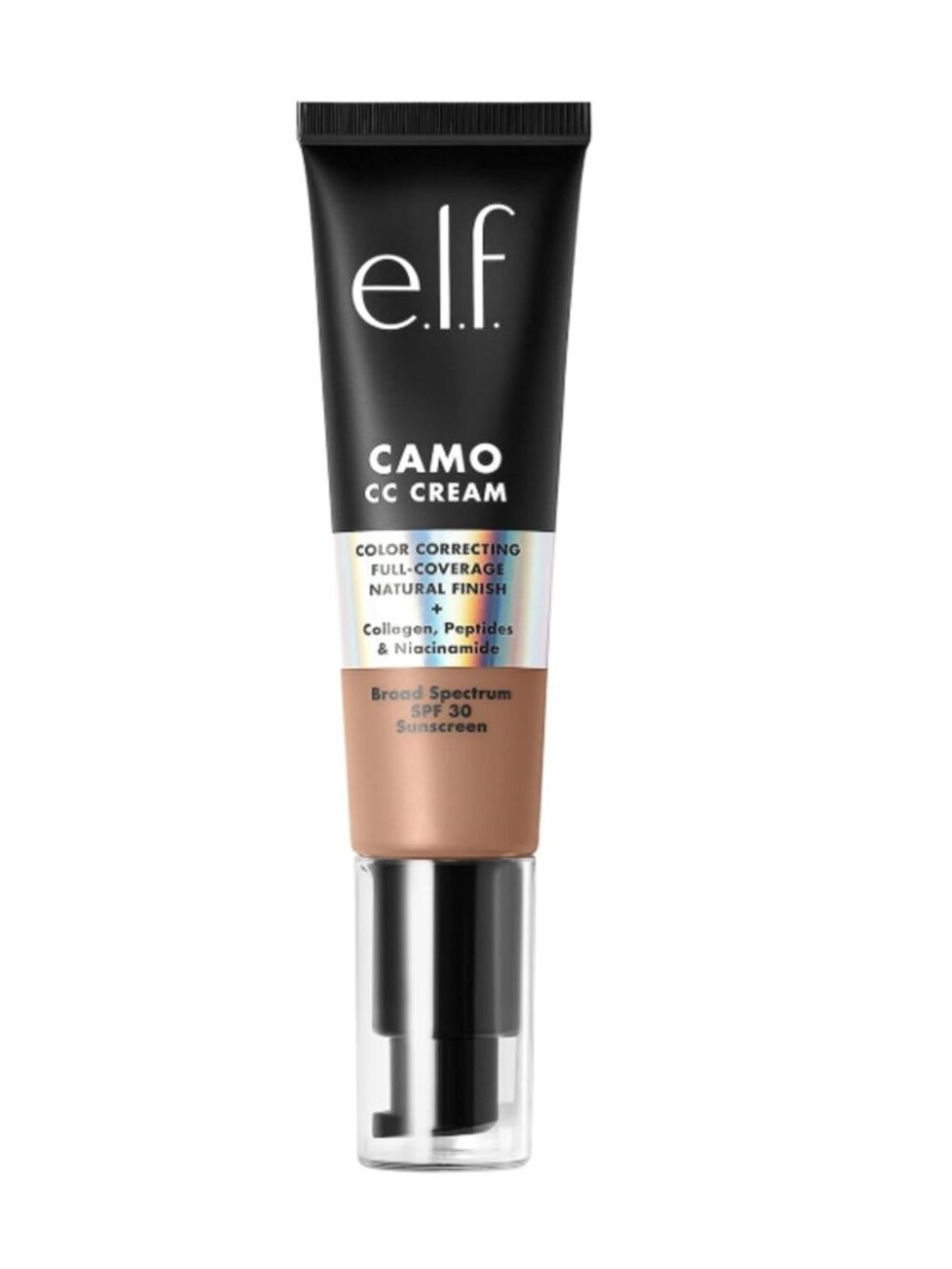 e.l.f. Camo CC Cream SPF 30 Full Coverage Semi-Matte Color Correcting - TAN 415C